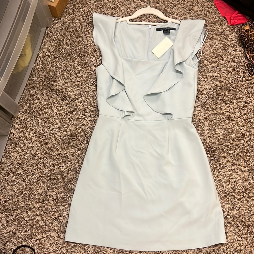 beautiful blue French connection dress